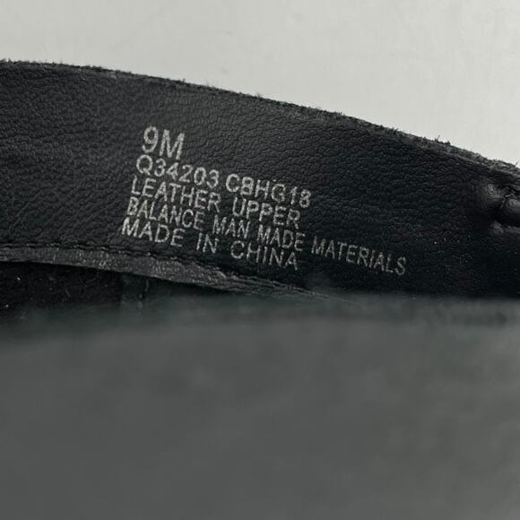 Korks Shamira Leather Ankle Booties Women’s Size 9  Zip‎ Black